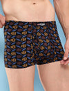 T.T. Men Desire Super Combed Cotton Printed Snug Fit Mini Trunks For Men Pack Of 2 Brown-Navy