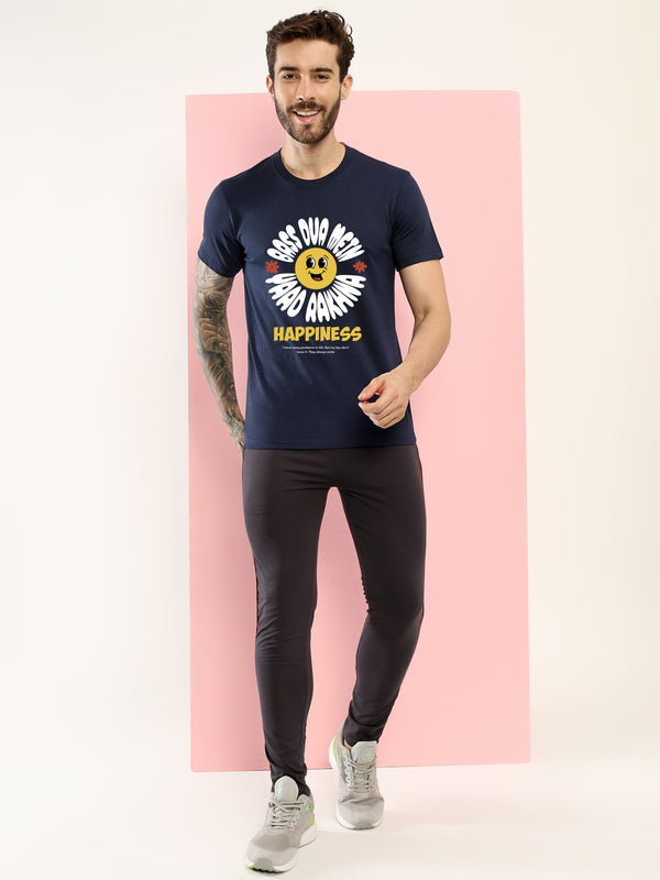 T.T. Men|Printed Tshirts For Men|Eco Friendly Recycled Fabric |Graphics Printed Tees|Round Neck|Half Sleeves|Cotton Blended Tees For Men|Regular Fit|Big Print|Pack Of 3|Olive-Black-Navy