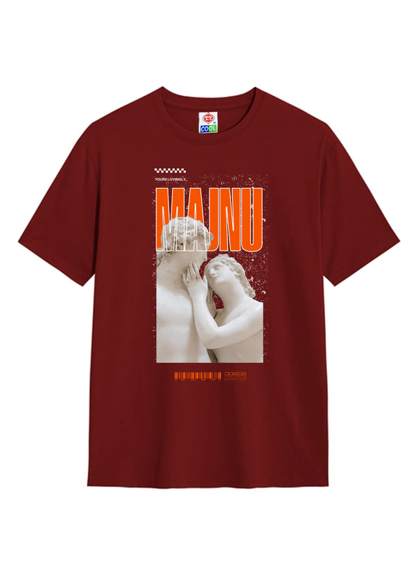 T.T. Men|Printed Tshirts For Men|Eco Friendly Recycled Fabric |Graphics Printed Tees|Round Neck|Half Sleeves|Cotton Blended Tees For Men|Regular Fit|Big Print|Pack Of 3|White-Maroon-Navy