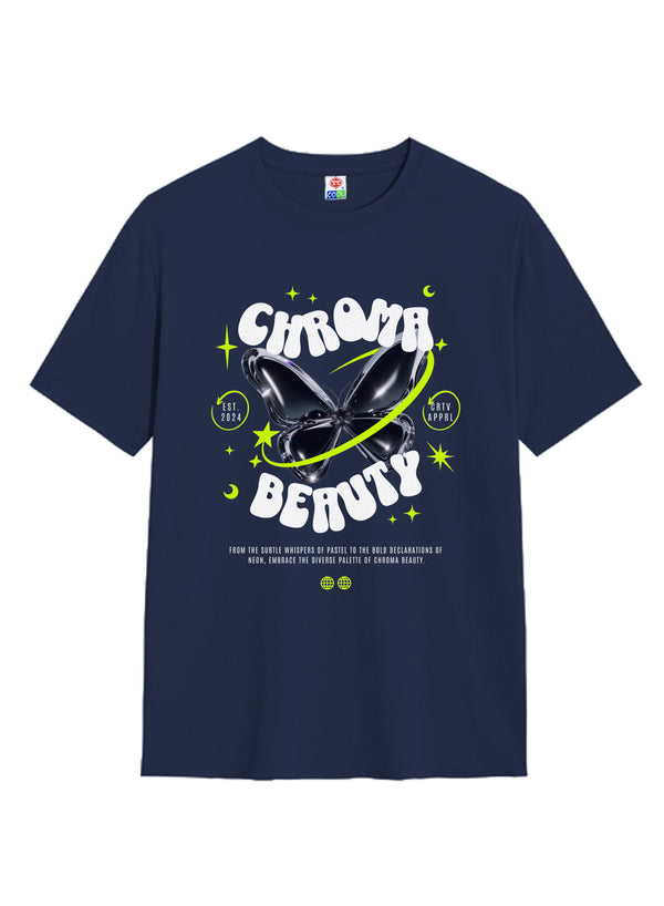 T.T. Men|Printed Tshirts For Men|Eco Friendly Recycled Fabric |Graphics Printed Tees|Round Neck|Half Sleeves|Cotton Blended Tees For Men|Regular Fit|Big Print|Pack Of 2|Navy-Maroon