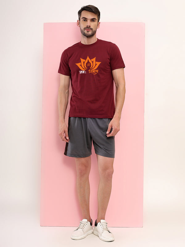 T.T. Men|Printed Tshirts For Men|Eco Friendly Recycled Fabric |Graphics Printed Tees|Round Neck|Half Sleeves|Cotton Blended Tees For Men|Regular Fit|Small Print|Pack Of 3|Maroon-Navy-White