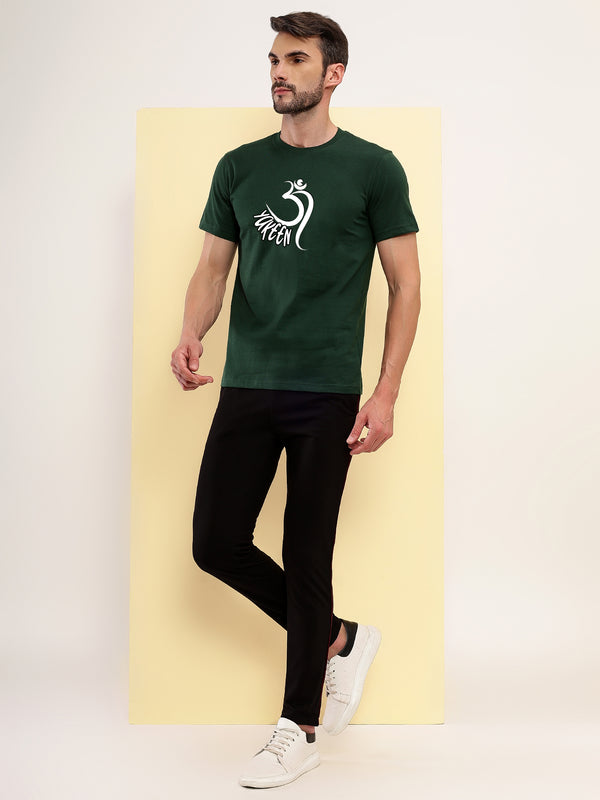 T.T. Men|Printed Tshirts For Men|Eco Friendly Recycled Fabric |Graphics Printed Tees|Round Neck|Half Sleeves|Cotton Blended Tees For Men|Regular Fit|Small Print|Pack Of 3|Olive-Maroon-Navy