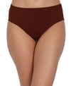 T.T. Women, Cotton Spandex,Mid-Rise, Full Coverage Briefs For Daily Wear, Soft Breathable Comfort Panty, Pack Of 4, Black- Maroon-Brown-Babypink