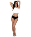 T.T. Women, Cotton Spandex,Mid-Rise, Full Coverage Briefs For Daily Wear, Soft Breathable Comfort Panty, Pack Of 4, Black- Maroon-Brown-Babypink