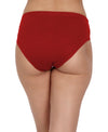 T.T. Women, Cotton Spandex,Mid-Rise, Full Coverage Briefs For Daily Wear, Soft Breathable Comfort Panty, Pack Of 3, Navy-Red-Tred