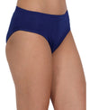 T.T. Women, Cotton Spandex,Mid-Rise, Full Coverage Briefs For Daily Wear, Soft Breathable Comfort Panty, Pack Of 3, Black-Navy-Babypink