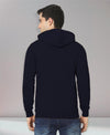 HiFlyers Men|Hooded Sweatshirt|Regular Fit|Cotton Blend Fleece|Full Zipper Winter Hoodie With Side Pockets|Full Sleeve Casual Wear|Navy