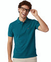 Hiflyers Men'S|Cotton Blend Pique Polo T-Shirt With Chest Pocket|Regular Fit Half Sleeve|Comfortable Smart Casual Wear||Royalgreen