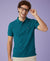 Hiflyers Men'S|Cotton Blend Pique Polo T-Shirt With Chest Pocket|Regular Fit Half Sleeve|Comfortable Smart Casual Wear||Royalgreen