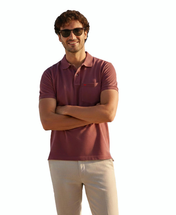 Hiflyers Men'S|Cotton Blend Pique Polo T-Shirt With Chest Pocket|Regular Fit Half Sleeve|Comfortable Smart Casual Wear||Onion