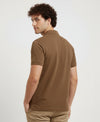 Hiflyers Men'S|Cotton Blend Pique Polo T-Shirt With Chest Pocket|Regular Fit Half Sleeve|Comfortable Smart Casual Wear||Brown