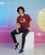 T.T. Men’s Printed Cotton Blend | Graphic Round Neck T-Shirt & Slim Fit Track Pants | Casual Co-ord Set for Men