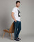 T.T. Men’s Printed Cotton Blend | Graphic Round Neck T-Shirt & Slim Fit Track Pants | Casual Co-ord Set for Men