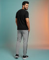 T.T. Men’s Printed Cotton Blend | Graphic Round Neck T-Shirt & Slim Fit Track Pants | Casual Co-ord Set for Men