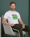 T.T. Men’s Printed Cotton Blend | Graphic Round Neck T-Shirt & Slim Fit Track Pants | Casual Co-ord Set for Men