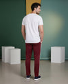T.T. Men’s Printed Cotton Blend | Graphic Round Neck T-Shirt & Slim Fit Track Pants | Casual Co-ord Set for Men