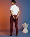 T.T. Men’s Cotton Blend | Solid Round Neck T-Shirt & Slim Fit Track Pants | Comfortable Casual Wear Co-ord Set for Men