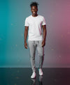 T.T. Men’s Cotton Blend | Solid Round Neck T-Shirt & Slim Fit Track Pants | Comfortable Casual Wear Co-ord Set for Men