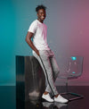 T.T. Men’s Cotton Blend | Solid Round Neck T-Shirt & Slim Fit Track Pants | Comfortable Casual Wear Co-ord Set for Men