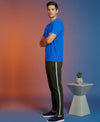 T.T. Men’s Cotton Blend | Solid Round Neck T-Shirt & Slim Fit Track Pants | Comfortable Casual Wear Co-ord Set for Men