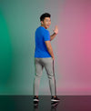 T.T. Men’s Cotton Blend | Solid Round Neck T-Shirt & Slim Fit Track Pants | Comfortable Casual Wear Co-ord Set for Men