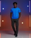 T.T. Men’s Cotton Blend | Solid Round Neck T-Shirt & Slim Fit Track Pants | Comfortable Casual Wear Co-ord Set for Men