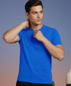 T.T. Men’s Cotton Blend | Solid Round Neck T-Shirt & Slim Fit Track Pants | Comfortable Casual Wear Co-ord Set for Men