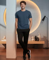 T.T. Men’s Cotton Blend | Solid Round Neck T-Shirt & Slim Fit Track Pants | Comfortable Casual Wear Co-ord Set for Men