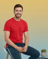 T.T. Men’s Cotton Blend | Solid Round Neck T-Shirt & Slim Fit Track Pants | Comfortable Casual Wear Co-ord Set for Men
