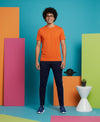 T.T. Men’s Cotton Blend | Solid Round Neck T-Shirt & Slim Fit Track Pants | Comfortable Casual Wear Co-ord Set for Men