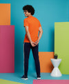 T.T. Men’s Cotton Blend | Solid Round Neck T-Shirt & Slim Fit Track Pants | Comfortable Casual Wear Co-ord Set for Men