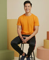 T.T. Men’s Cotton Blend | Solid Round Neck T-Shirt & Slim Fit Track Pants | Comfortable Casual Wear Co-ord Set for Men