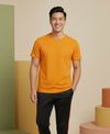 T.T. Men’s Cotton Blend | Solid Round Neck T-Shirt & Slim Fit Track Pants | Comfortable Casual Wear Co-ord Set for Men