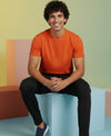 T.T. Men’s Cotton Blend | Solid Round Neck T-Shirt & Slim Fit Track Pants | Comfortable Casual Wear Co-ord Set for Men
