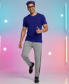 T.T. Men’s Cotton Blend | Solid Round Neck T-Shirt & Slim Fit Track Pants | Comfortable Casual Wear Co-ord Set for Men