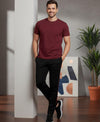 T.T. Men’s Cotton Blend | Solid Round Neck T-Shirt & Slim Fit Track Pants | Comfortable Casual Wear Co-ord Set for Men