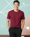 T.T. Men’s Cotton Blend | Solid Round Neck T-Shirt & Slim Fit Track Pants | Comfortable Casual Wear Co-ord Set for Men