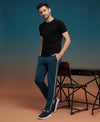 T.T. Men’s Cotton Blend | Solid Round Neck T-Shirt & Slim Fit Track Pants | Comfortable Casual Wear Co-ord Set for Men