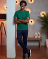 T.T. Men’s Cotton Blend | Solid Round Neck T-Shirt & Slim Fit Track Pants | Comfortable Casual Wear Co-ord Set for Men