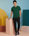 T.T. Men’s Cotton Blend | Solid Round Neck T-Shirt & Slim Fit Track Pants | Comfortable Casual Wear Co-ord Set for Men
