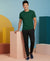 T.T. Men’s Cotton Blend | Solid Round Neck T-Shirt & Slim Fit Track Pants | Comfortable Casual Wear Co-ord Set for Men