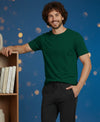 T.T. Men’s Cotton Blend | Solid Round Neck T-Shirt & Slim Fit Track Pants | Comfortable Casual Wear Co-ord Set for Men