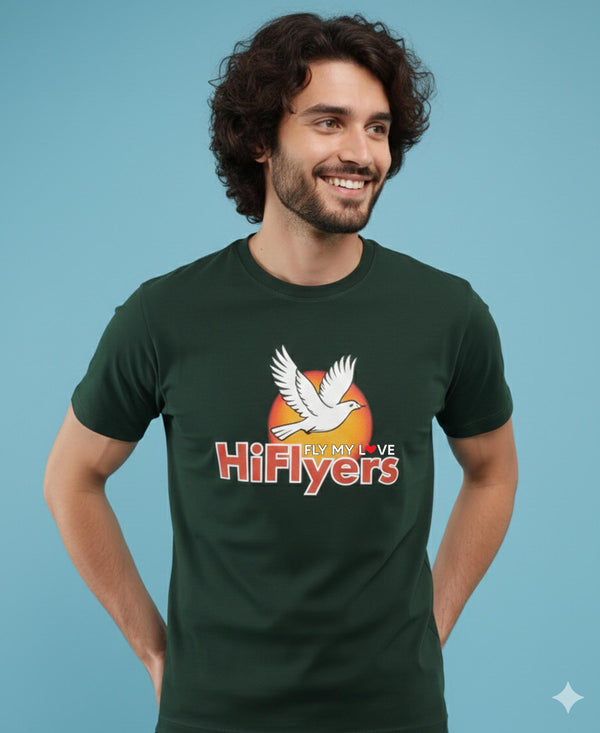 T.T. Men’s Cotton Blend | Printed Round Neck T-Shirt & Regular Fit Shorts | Casual Co-ord Set for Men