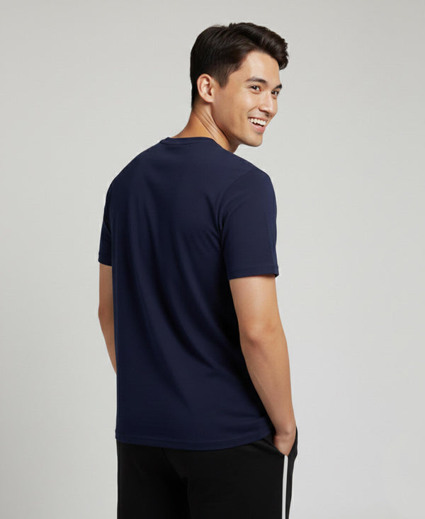 T.T. Men’s Cotton Blend | Printed Round Neck T-Shirt & Regular Fit Shorts | Casual Co-ord Set for Men