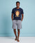 T.T. Men’s Cotton Blend | Printed Round Neck T-Shirt & Regular Fit Shorts | Casual Co-ord Set for Men