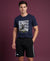 T.T. Men’s Cotton Blend | Printed Round Neck T-Shirt & Regular Fit Shorts | Casual Co-ord Set for Men