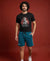 T.T. Men’s Cotton Blend | Printed Round Neck T-Shirt & Regular Fit Shorts | Casual Co-ord Set for Men