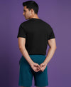 T.T. Men’s Cotton Blend | Printed Round Neck T-Shirt & Regular Fit Shorts | Casual Co-ord Set for Men