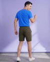 T.T. Men’s Cotton Blend | Solid Round Neck T-Shirt & Regular Fit Shorts | Casual Co-ord Set for Men