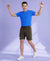 T.T. Men’s Cotton Blend | Solid Round Neck T-Shirt & Regular Fit Shorts | Casual Co-ord Set for Men